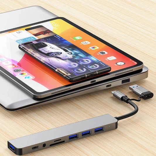 Hub USB-C OULLX 8 Em 2